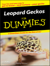Leopard Geckos For Dummies (eBook)